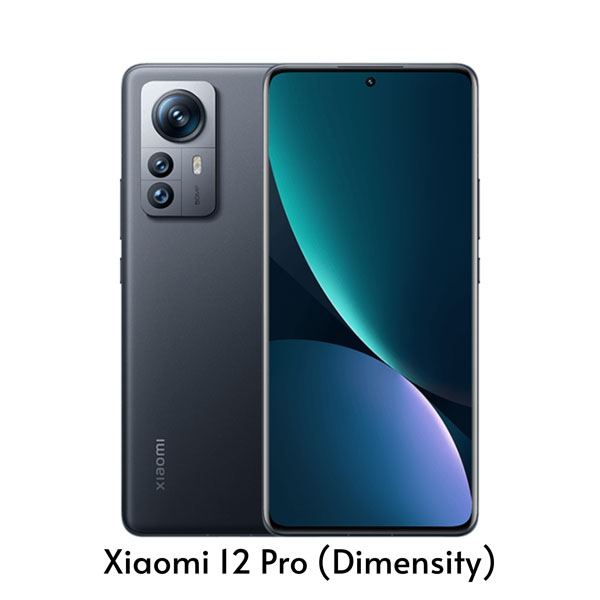 Xiaomi 12 Pro Dimensity Edition black